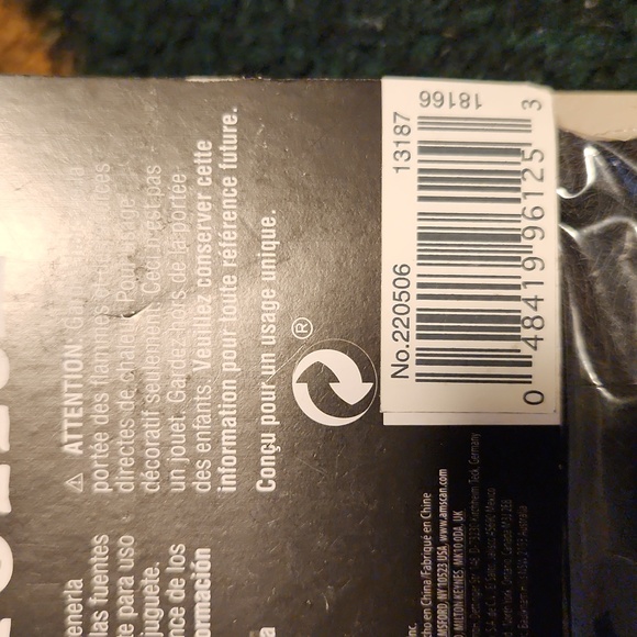 Black Gauze Drape ☆ Halloween Decor ☆ Creepy Scary Black Drape ☆ New in pkg - Picture 7 of 10